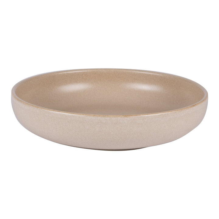 Assiette creuse Uno sable 22 cm - Beautiful Moment the shop