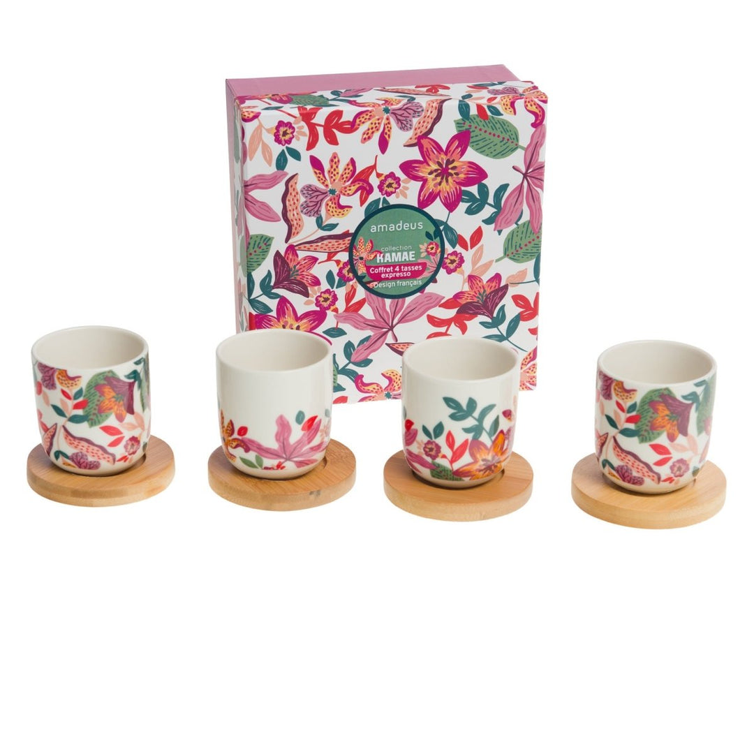 COFFRET 4 TASSES EXPRESSO KAMAE - Beautiful Moment the shop