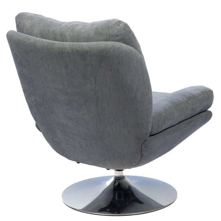 FAUTEUIL MAGNUM GRIS CHROME - Beautiful Moment the shop