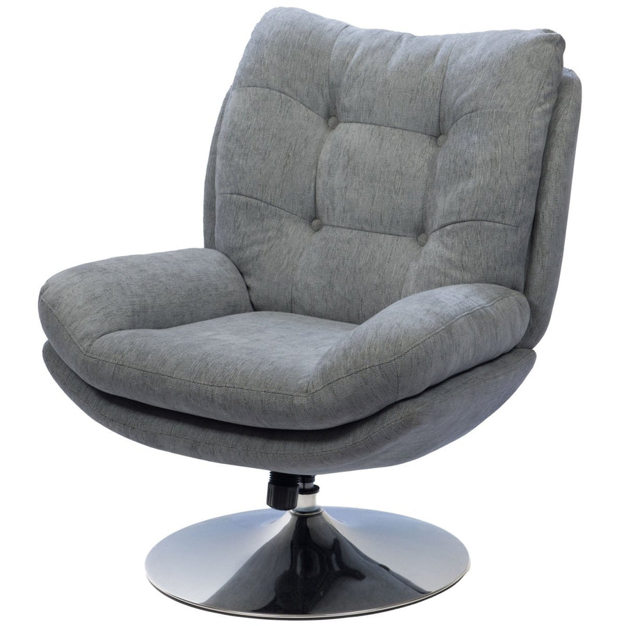 FAUTEUIL MAGNUM GRIS CHROME - Beautiful Moment the shop