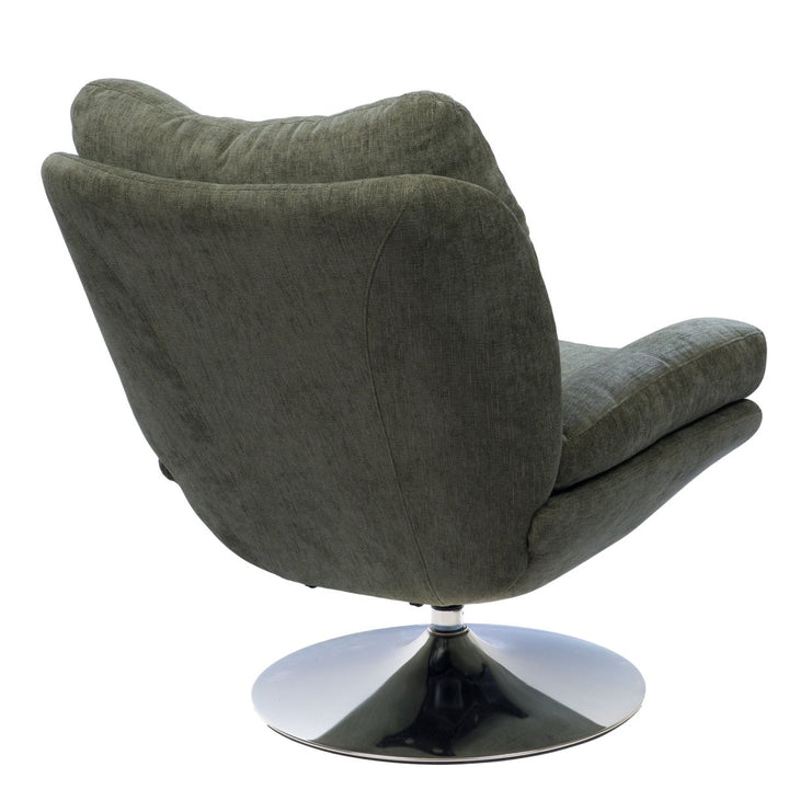 FAUTEUIL MAGNUM VERT CHROME - Beautiful Moment the shop