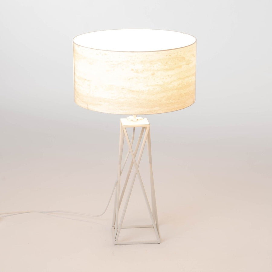 LAMPE TABLE MATHIS BLANCHE - Beautiful Moment the shop