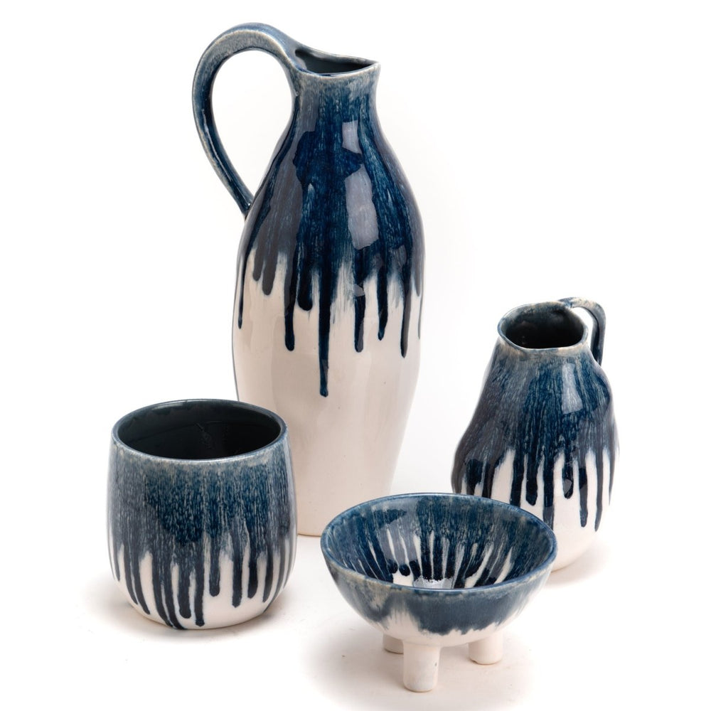 VASE LYRA BLEU H19 - Beautiful Moment the shop