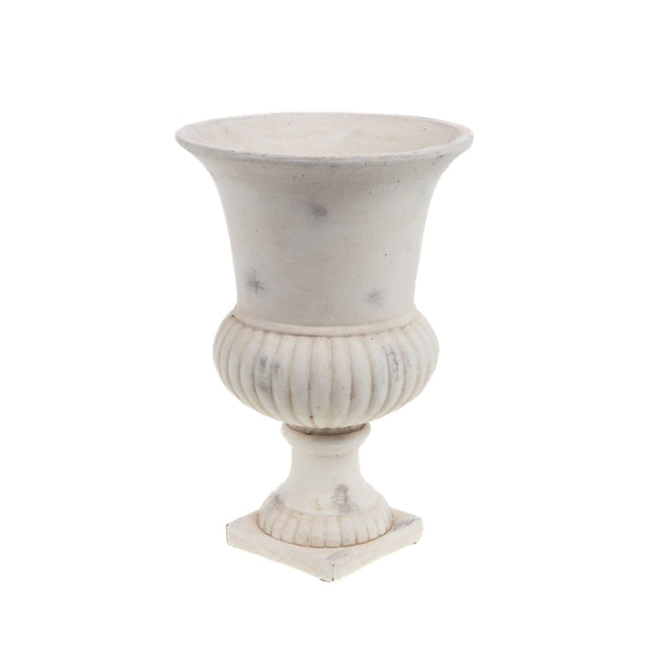 VASE MEDICIS BLANC PATINE - Beautiful Moment the shop